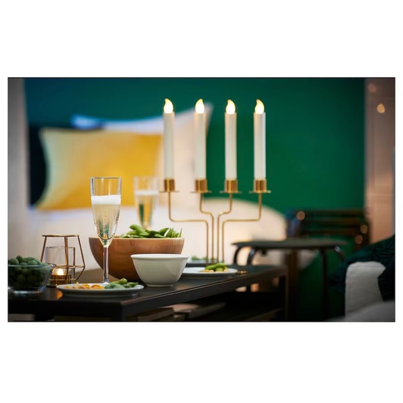 IKEA PÄRLBAND Candelabra, Candle Holder, 22cm - Picture 3 of 6